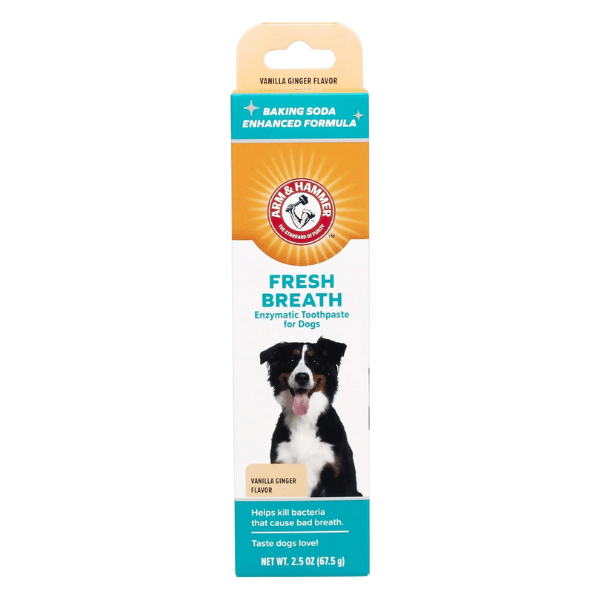 Arm Hammer Fresh Breath Enzymatic Dog Toothpaste Vanilla Ginger