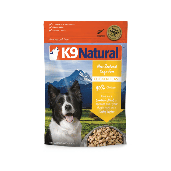 K9 Natural Chicken Feast Freeze-Dried Dog Food