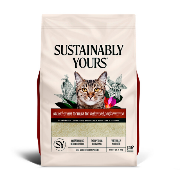 Sustainably Yours Multi-Cat Litter - 13 lbs