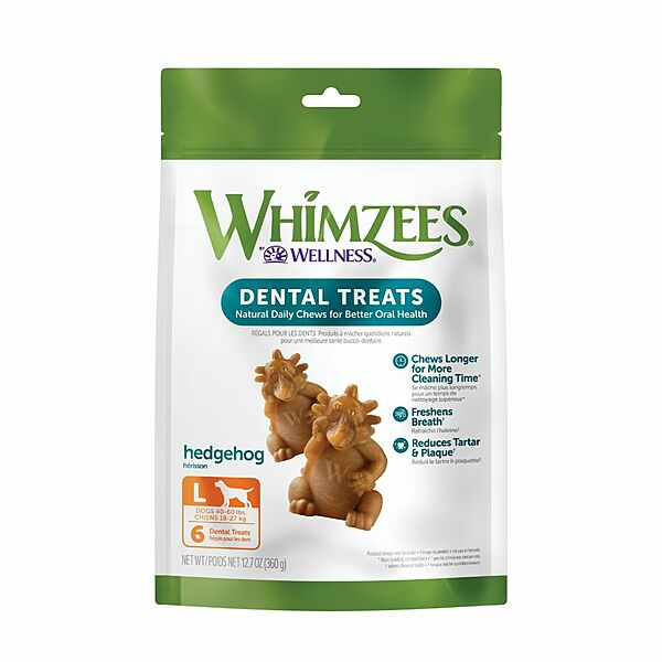 Whimzees Hedgehog Large - 6 Pack