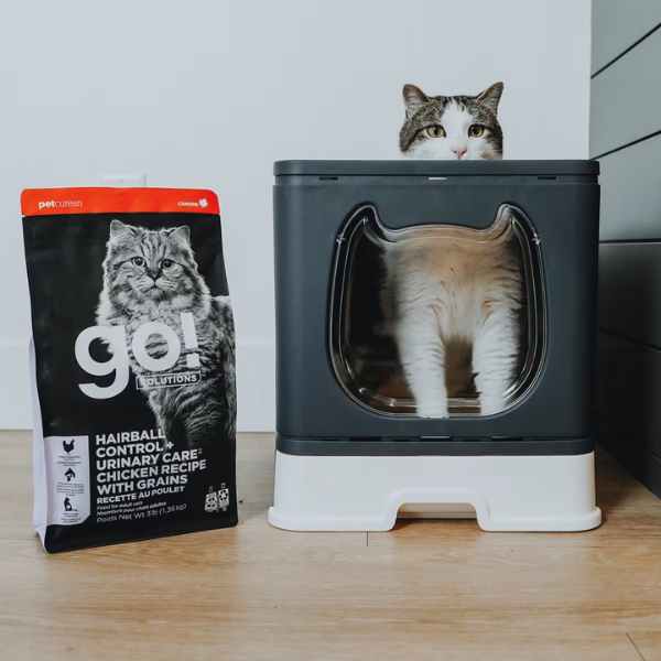 Go! Solutions Hairball Control and Urinary Care Chicken with Grains for Cats