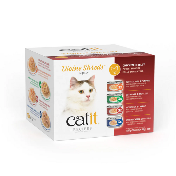 Catit Devine Shreds Chicken in Jelly Multipack