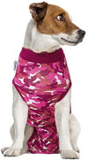 Suitical Recovery Suit for Dogs - Pink Camo