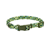 Coastal Green Dots Collar