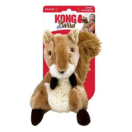 KONG Wild Low Stuff Squirrel - Medium