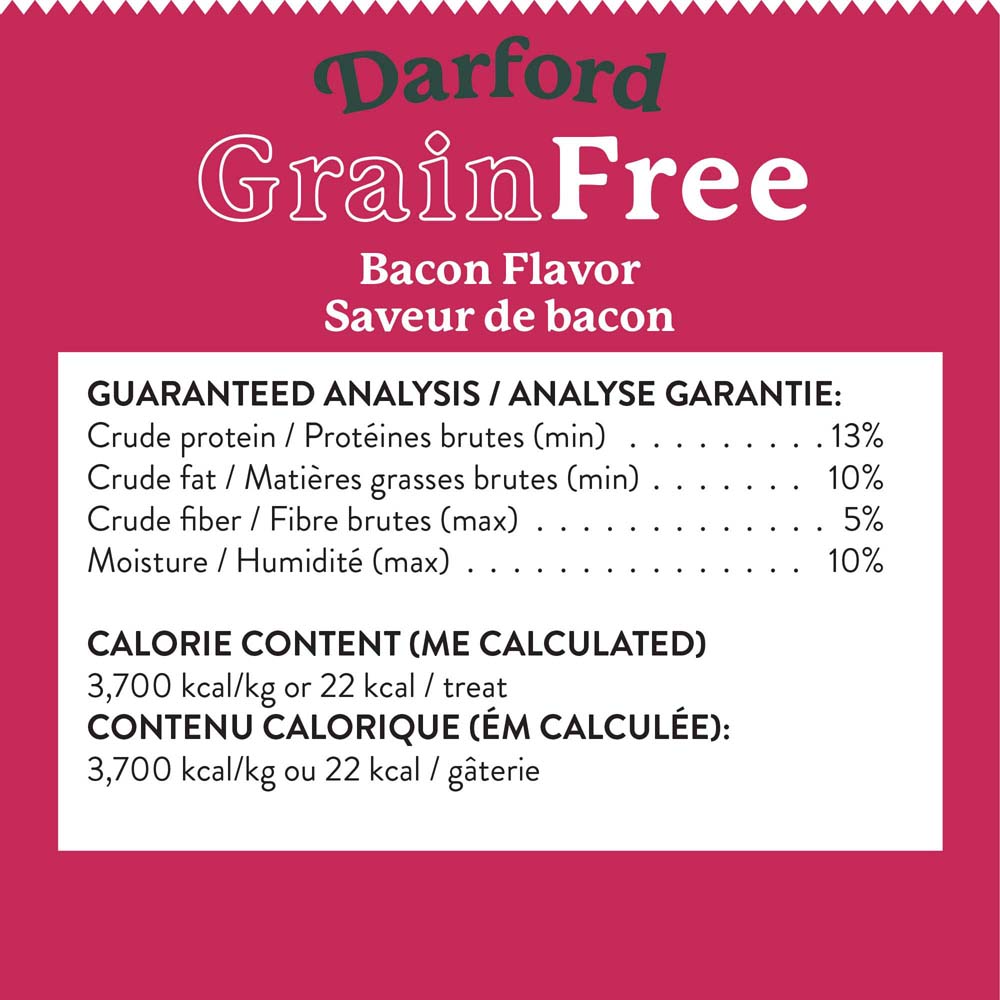 Darford Bacon Flavour Grain-Free Biscuits - 15 lbs