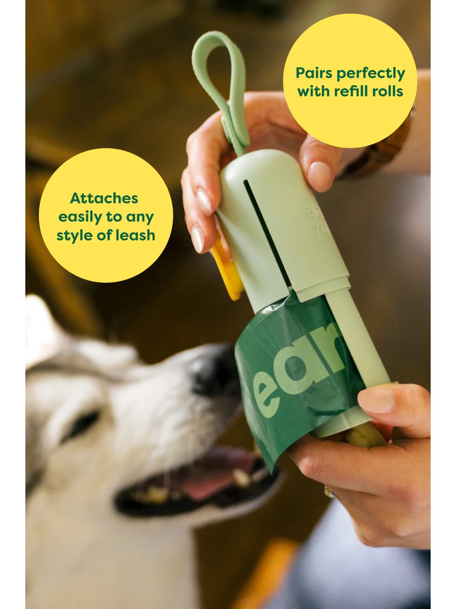 Earth Rated Leash Dispenser with 15 Bags - New Look!