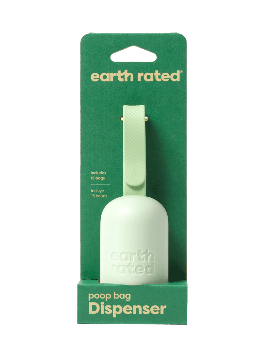 Earth Rated Leash Dispenser with 15 Bags - New Look!