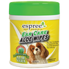 Espree Ear Care Aloe Wipes - 60 Count