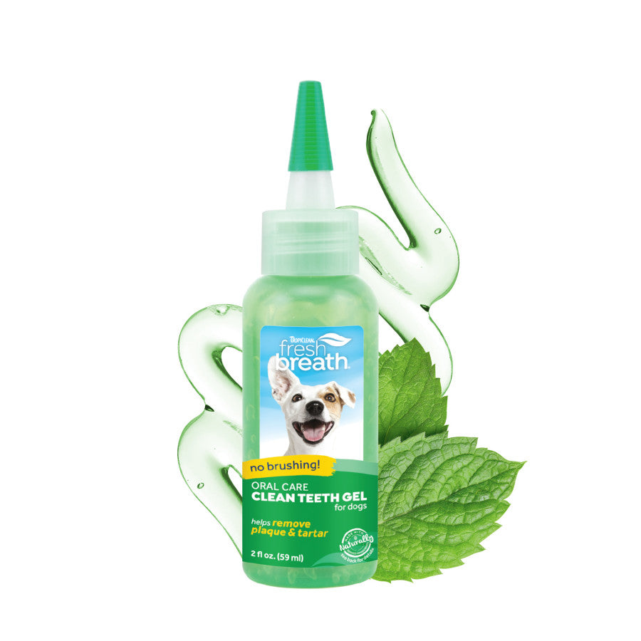 TropiClean Fresh Breath Clean Teeth Gel - 2 oz