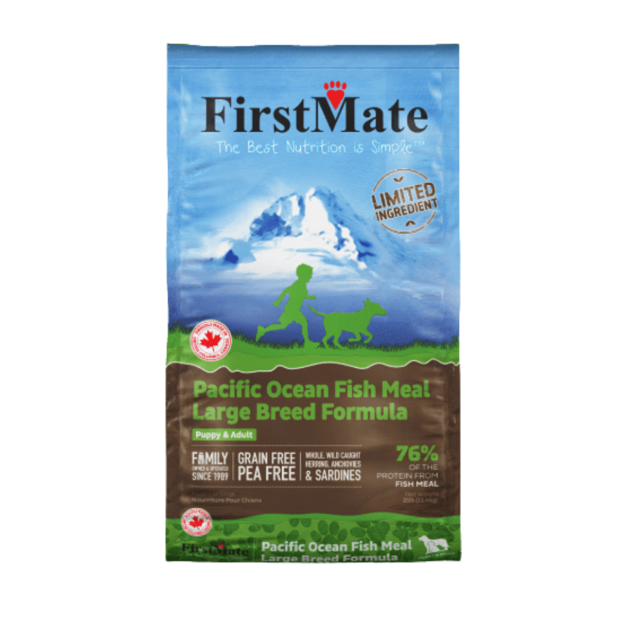 FirstMate Grain-Free Pacific Ocean Fish Large Breed - 28 lbs