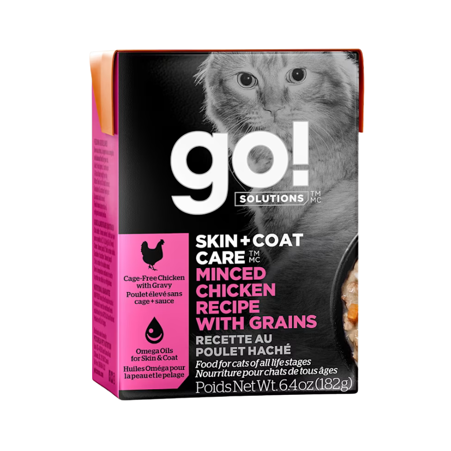 Go! Solutions Skin and Coat Minced Chicken - 6.4 oz