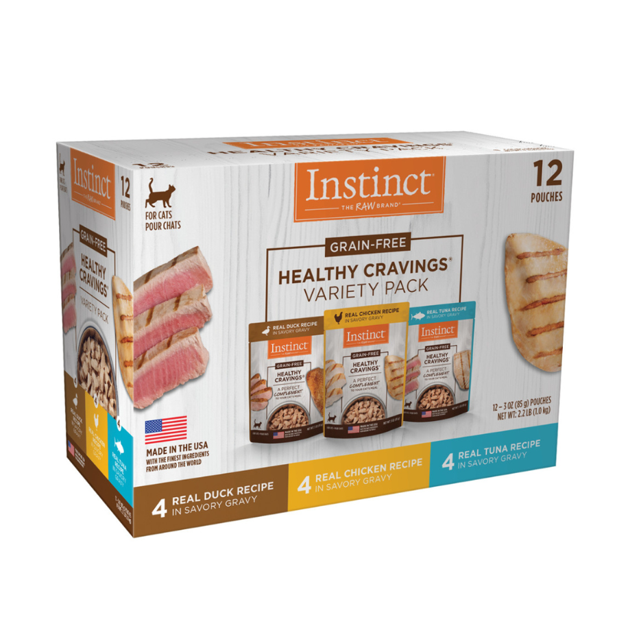 Instinct Grain-Free Healthy Cravings Variety Pack for Cats