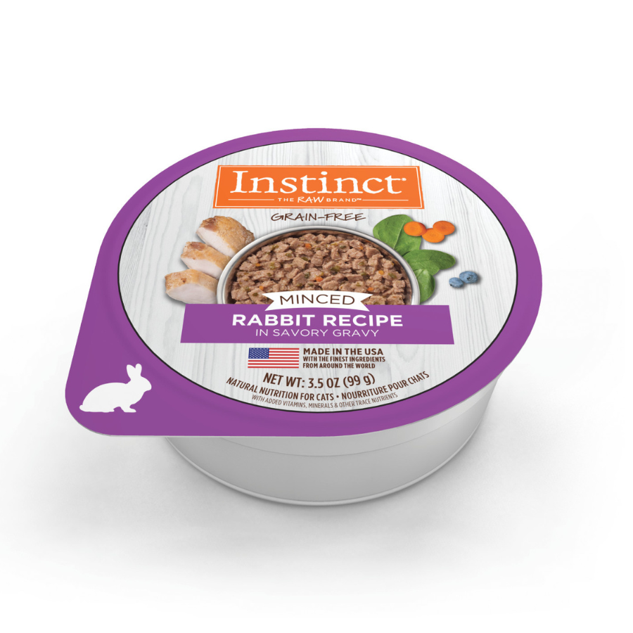 Instinct Grain-Free Minced Rabbit for Cats