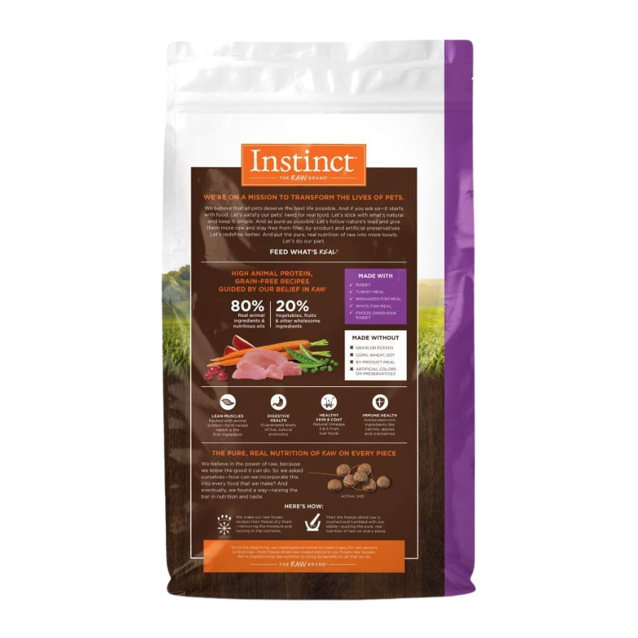 Instinct Original Rabbit Cat Food - 10 lbs