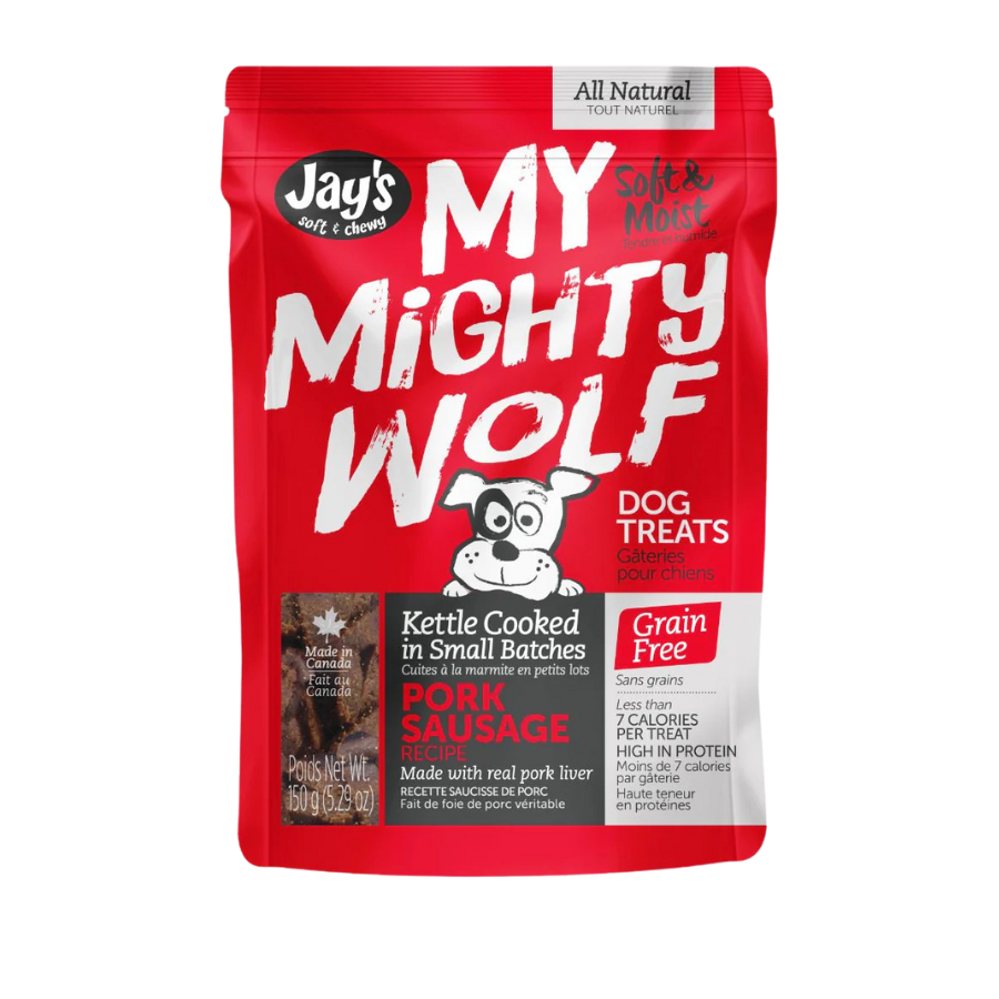 Jay's My Mighty Wolf Pork Sausage