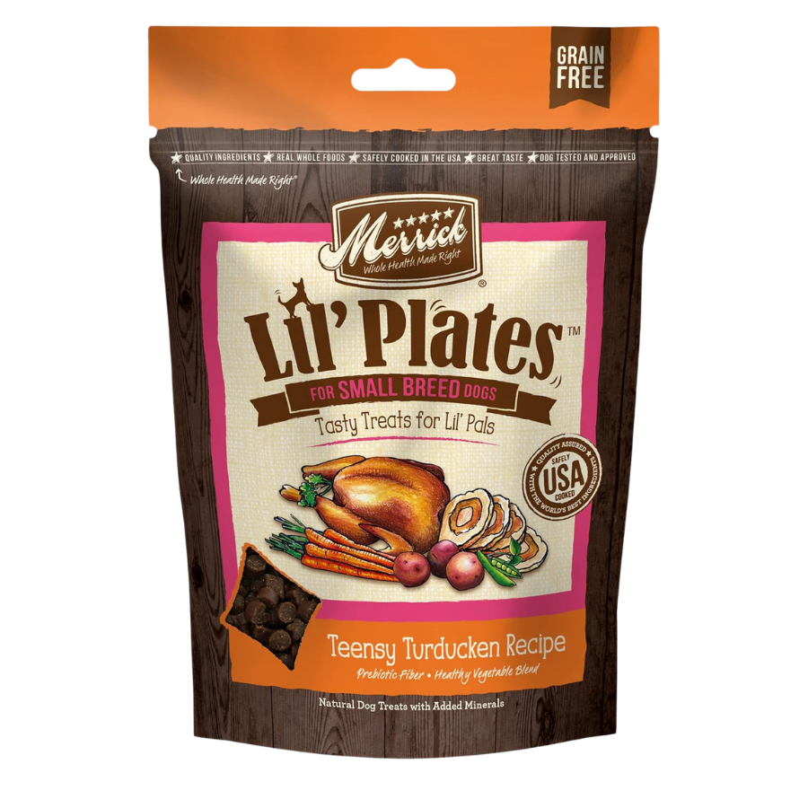 Merrick Lil Plates for Small Breed Dogs Tasty Treats Turducken - 5 oz