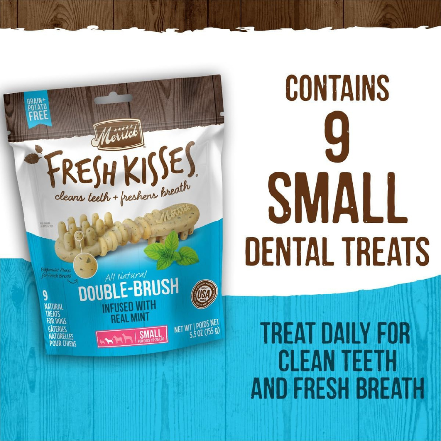 Merrick Fresh Kisses Mint Breath Strips Small