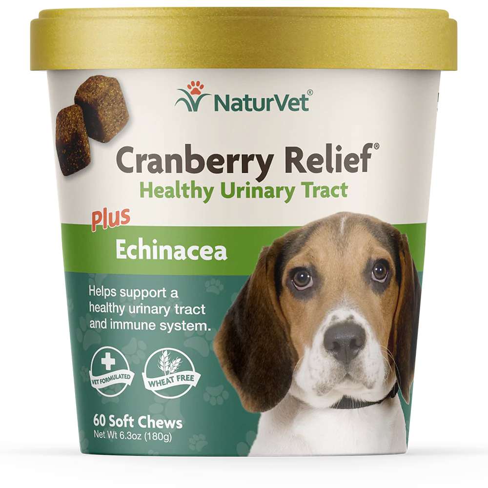 NaturVet Cranberry Relief Soft Chews - 60 Chews