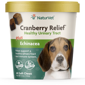 NaturVet Cranberry Relief Soft Chews - 60 Chews