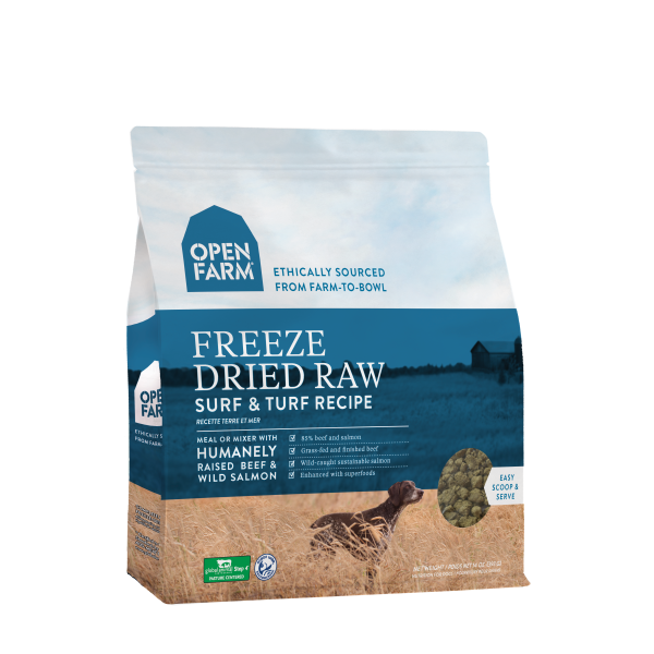 Open Farm Freeze Dried Raw Surf and Turf