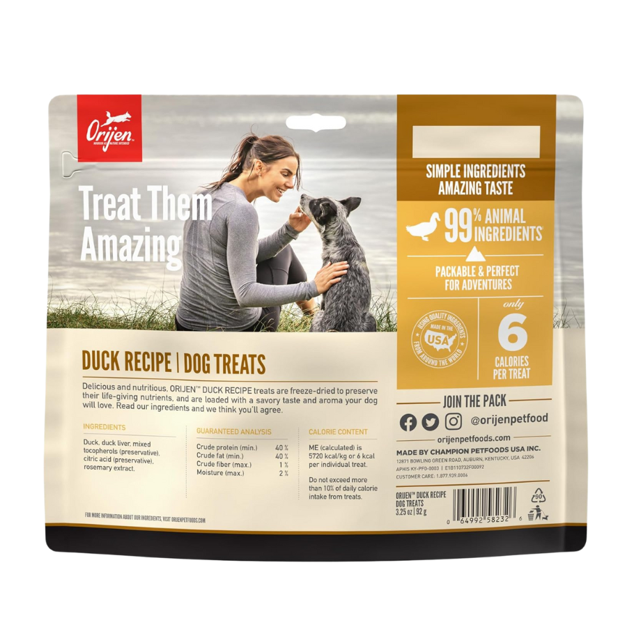 Orijen Freeze-Dried Duck Treats