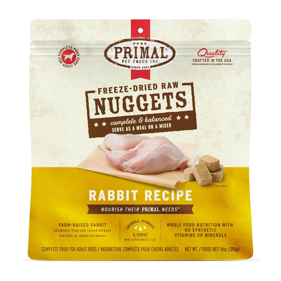 Primal Pet Foods Freeze Dried Rabbit