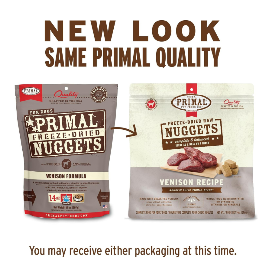 Primal Pet Foods Freeze Dried Venison