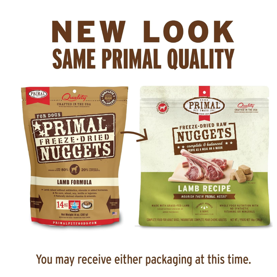 Primal Pet Foods Freeze Dried Lamb