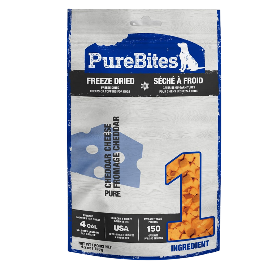 PureBites Freeze-Dried Cheddar Cheese Treats