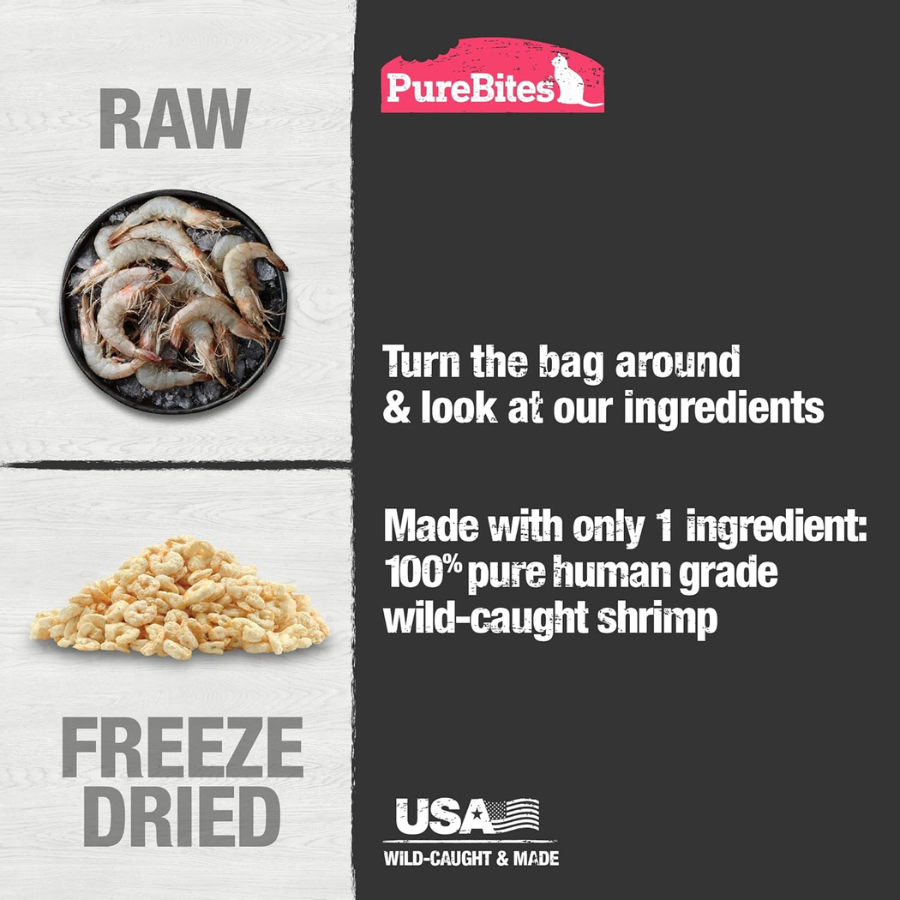 PureBites Freeze-Dried Shrimp Treats