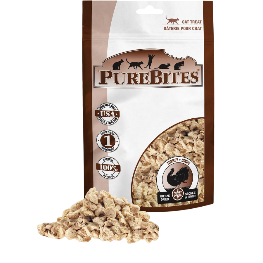 PureBites Freeze-Dried Turkey Breast Treats for Cats - 0.92 oz