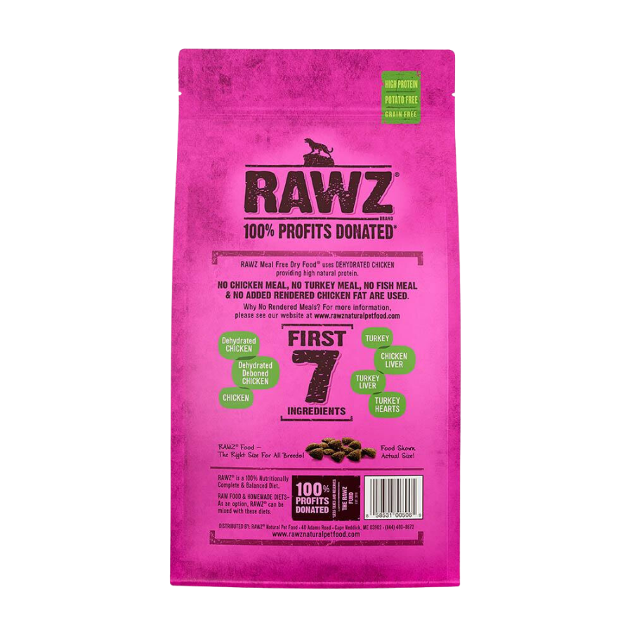 Rawz Grain-Free Chicken Cat Food - 3.5 lbs