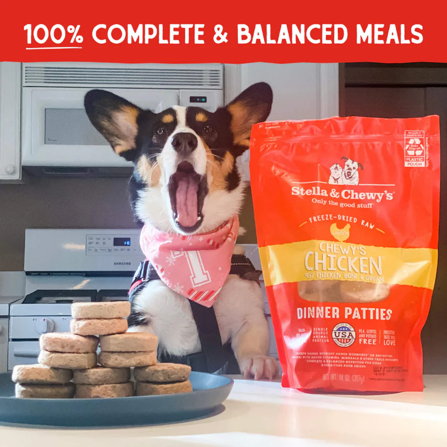 Stella and Chewy's Freeze-Dried Raw Dinner Patties Chewy's Chicken