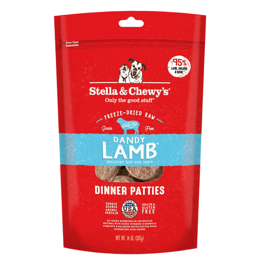 Stella and Chewy's Freeze-Dried Raw Dinner Patties Lamb - 25 oz