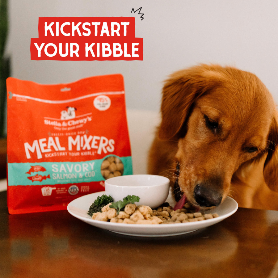 Stella and Chewy's Freeze-Dried Raw Meal Mixers Savory Salmon and Cod