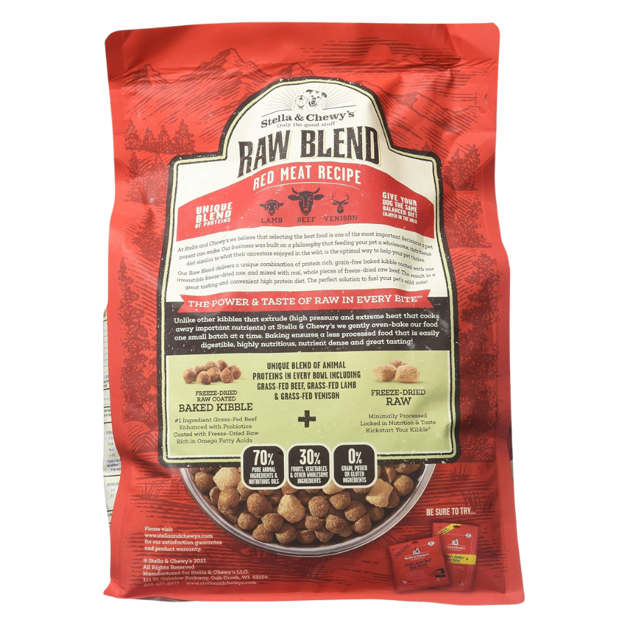 Stella and Chewy's Raw Blend Red Meat Beef, Lamb and Venison