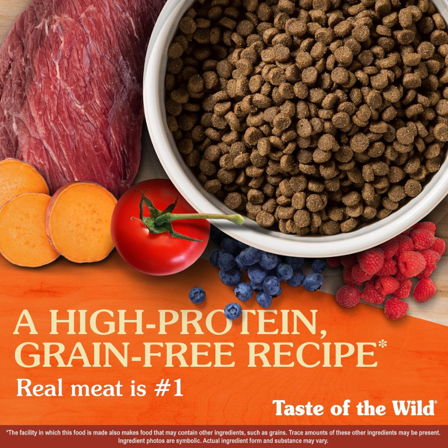 Taste of the Wild High Prairie Puppy Recipe with Roasted Bison and Roasted Venison