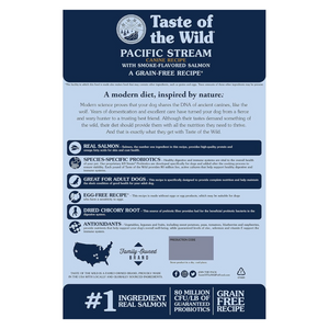 Taste of the Wild Pacific Stream Canine Recipe with Smoked Salmon