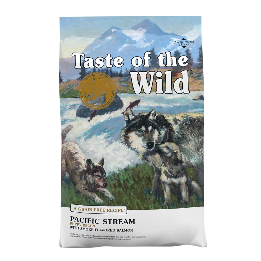 Taste of the Wild Pacific Stream Puppy Recipe with Smoked Salmon