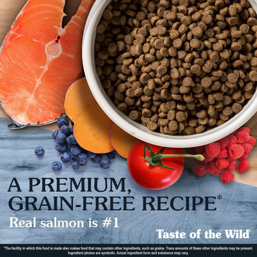 Taste of the Wild Pacific Stream Puppy Recipe with Smoked Salmon