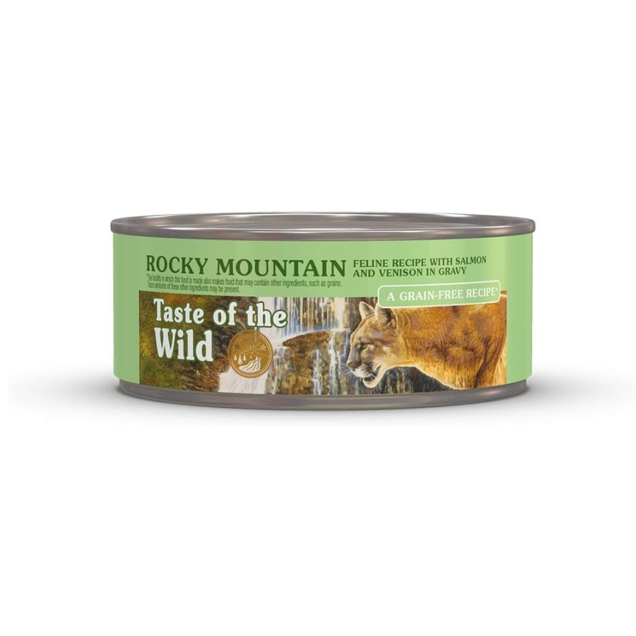 Taste of the Wild Rocky Mountain Feline Formula with Salmon and Roasted Venison in Gravy