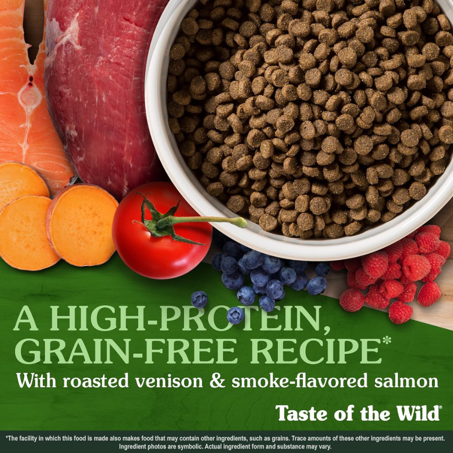 Taste of the Wild Rocky Mountain Feline Recipe with Roasted Venison and Smoked Salmon