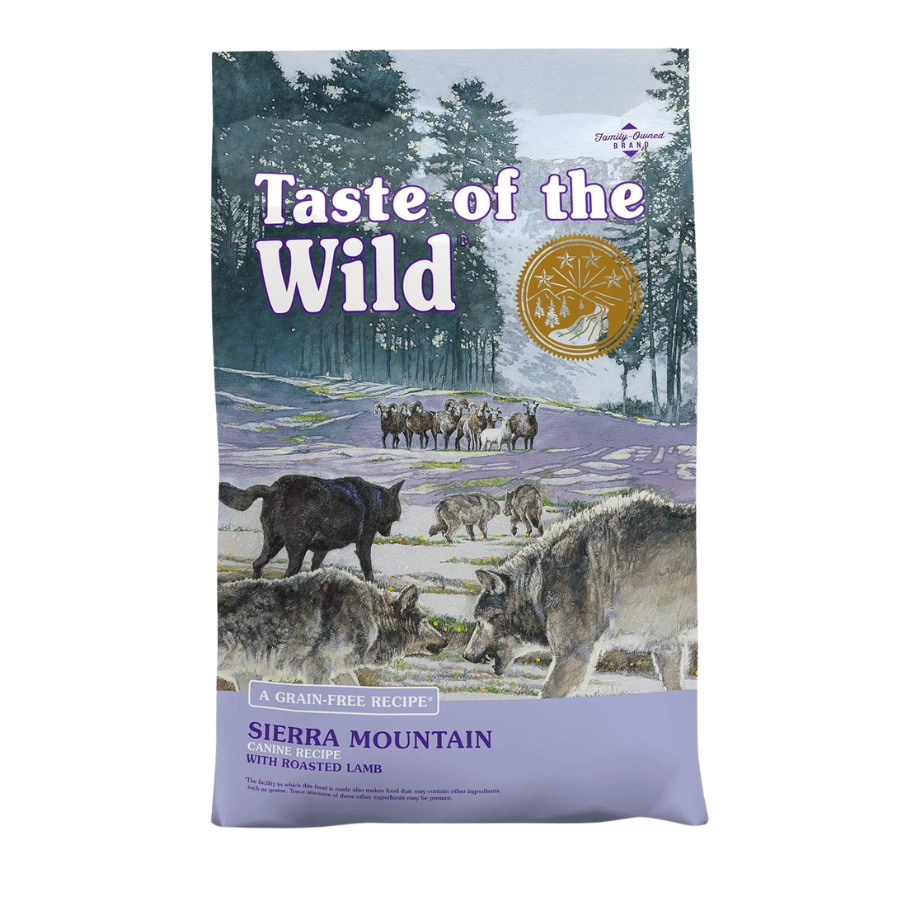 Taste of the Wild Sierra Mountain Canine Recipe with Roasted Lamb