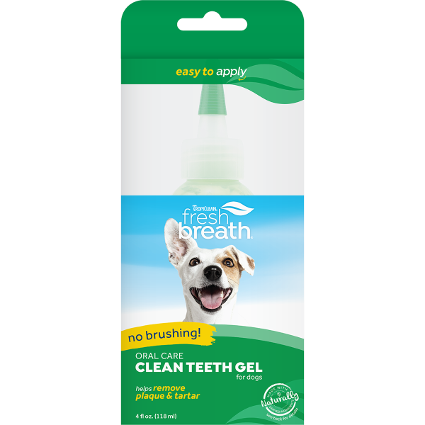 TropiClean Fresh Breath Clean Teeth Gel - 4 oz