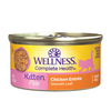 Wellness Pate Chicken Entree for Kittens (24 Pack, 3 oz Cans)