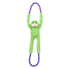 ZippyPaws RopeTugz Monkey - Green