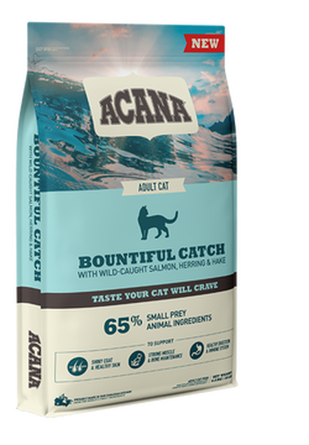 Acana Bountiful Catch Cat Food - 10 lbs