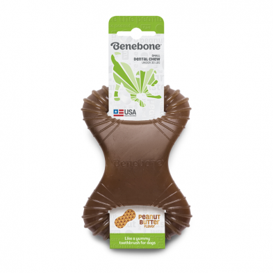 Benebone Dental Chew Peanut Butter - Small