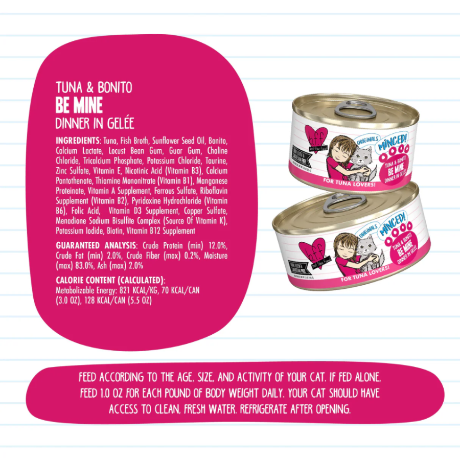 B.F.F. Tuna and Bonito Be Mine - 5.5 oz